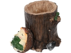 Portalápices De Resina Con Forma De Erizo, 12 Cm, Bote De Almacenamiento Creativo, Decoración Para Escritorio Escolar.