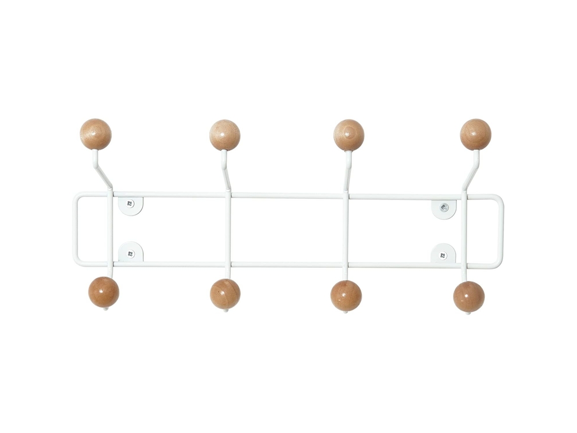 Soporte para sombreros con bolas de madera PRESENT TIME Saturnus