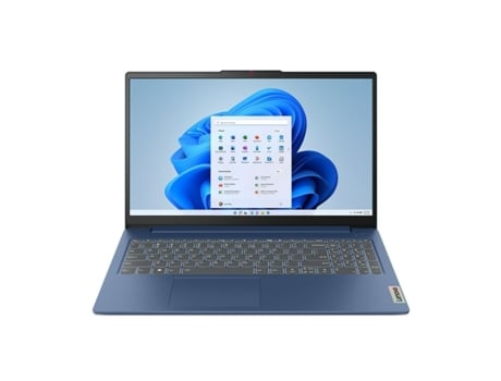 Laptop LENOVO IdeaPad Slim 3 (Azul - 16 GB RAM - 512 GB SSD - 15,6 - QWERTY - Intel Core i5)
