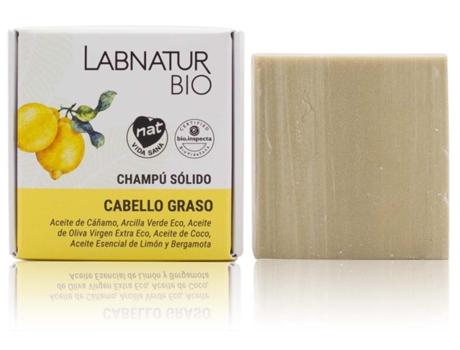 Labnatur Bio Champú Sólido Cabello Graso 75 Gr LABORATORIO SYS