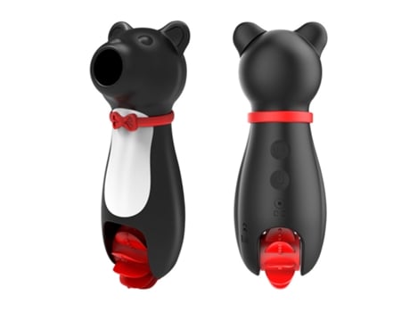 Vibrador JL-EIGHT Sextoys chupar Preto