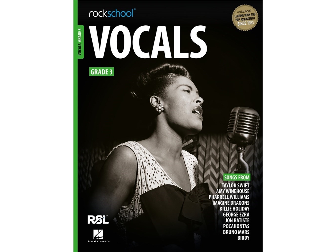 Libro de canto de Rockschool, Grado 3, 2021