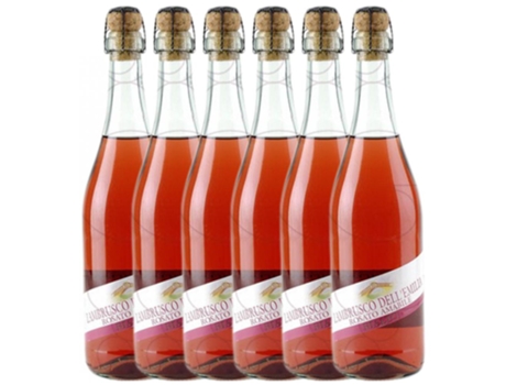 Espumante PEQUEÑOS PRODUCTORES Rialto Rosat Lambrusco Lambrusco Di Sorbara (0.75 L - 6 unidades)
