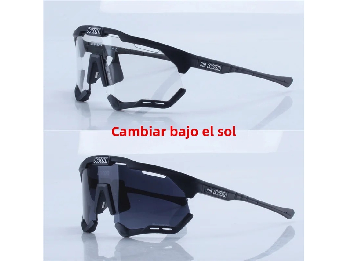 (estilo C) Gafas De Sol Deportivas Fotocromáticas Para Ciclismo, Protección Uv400 Y Lentes Autofotocromáticas