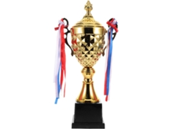 Copa Trofeo Deportiva Grande De Metal Chapado En Oro