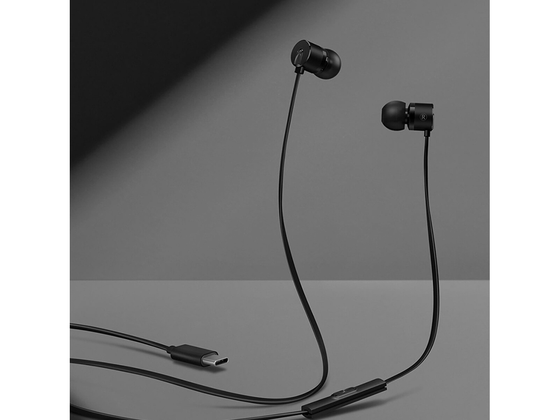 Auriculares Intrauditivos Con Cable Oneplus Bullets 2t Con Cable Usb Tipo C (1,15 M) Compatibles Con Oneplus 7, 8 Pro, 6 Y 7t.