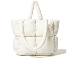 Bolso Tote Acolchado Grande, Elegante Y Lujoso, De Patchwork De Algodón, Bolso De Hombro Suave Para Mujer.
