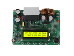 Módulo Reductor De Voltaje Con Entrada De 10-100 V Y Salida De 0-90 V, Pantalla Lcd Y Convertidor Digital.