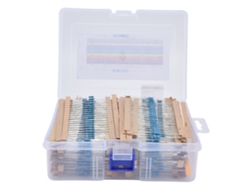 Kit De 2880 Resistencias De Película De Aleación, 144 Valores, 1ω~1mω, 1/4w Para Proyectos De Bricolaje.
