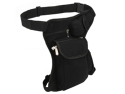 Riñonera Multifuncional, Bolsa Deportiva Para La Pierna, Viajes, Ciclismo Al Aire Libre, Motocicleta, Color Negro.
