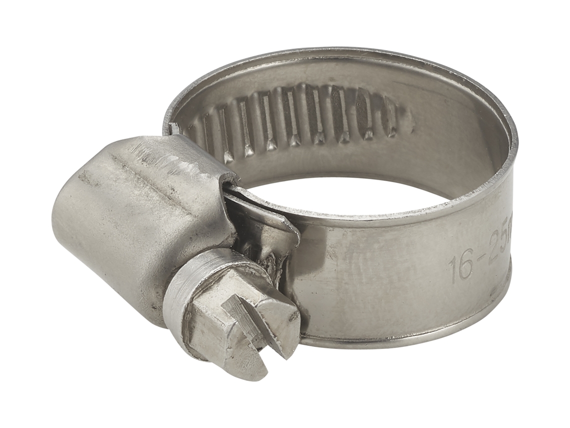 2 Abrazaderas de Sujeción Inoxidable Ancho 9 mmSujeción Ø 40-60 mm . AROZ