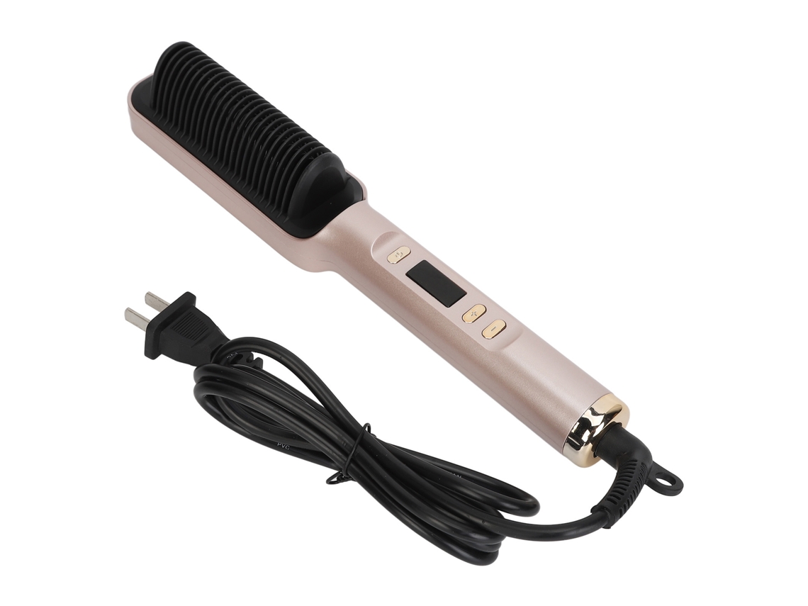 Pente De Alisamento De Cabelo 35w 30s Aquecimento Rápido Anti-frisson Negativo Íon
