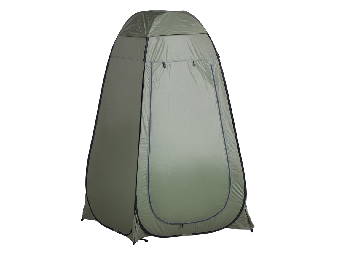 Tienda De Ducha Pop-up De Privacidad Portátil Instantánea Con Bolsa De Transporte Para Baño Vestuario Cambiador 120x120x190 Cm Verde
