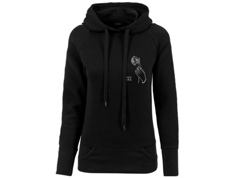 Sweatshirt para Mujer MISTER TEE (M - Negro)