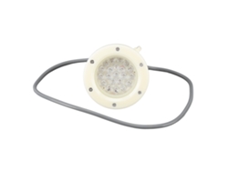 Luz LED sumergible naranja amarilla de 110 mm, 220 V, impermeable para piscina