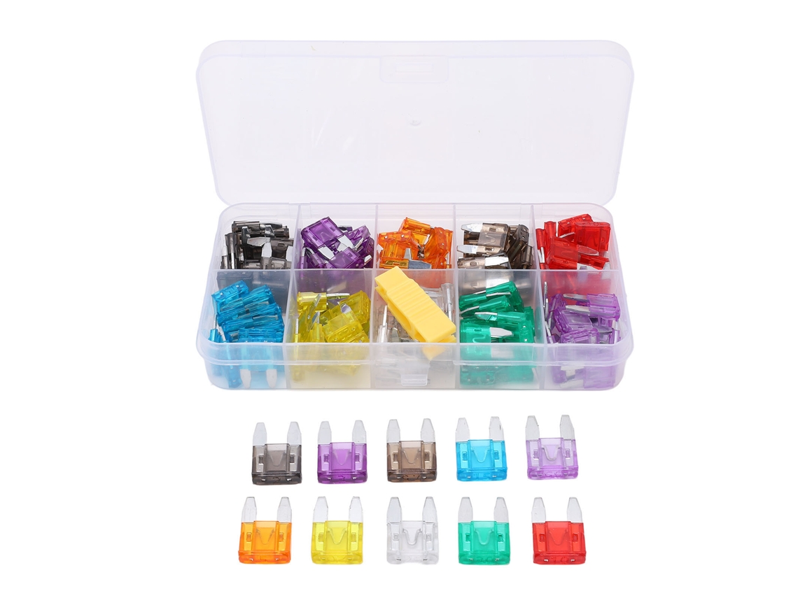 Kit De 120 Fusibles Para Automóviles Con Clip, De 2a A 35a, De Aluminio Y Plástico, Para Coches, Suv Y Motocicletas.