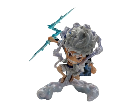 EZII Figura Anime one pease Nica Luffy 18 WHITE multicolor crianças presente brinquedo bonito