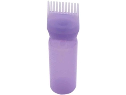 Botella Aplicadora De Tinte Morado Para El Cabello Con Peine Aplicador - Herramienta Esencial Para Teñir El Cabello
