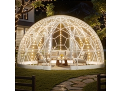 Tienda de campaña Vevor Bubble Dome para 10 a 14 personas, 457 x 290 cm