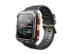 Reloj inteligente para hombre con Bluetooth, llamadas, asistente de voz, reloj de fitness de 1,83 pulgadas con monitor de frecuencia cardíaca, presión arterial Spo2, Bestvite