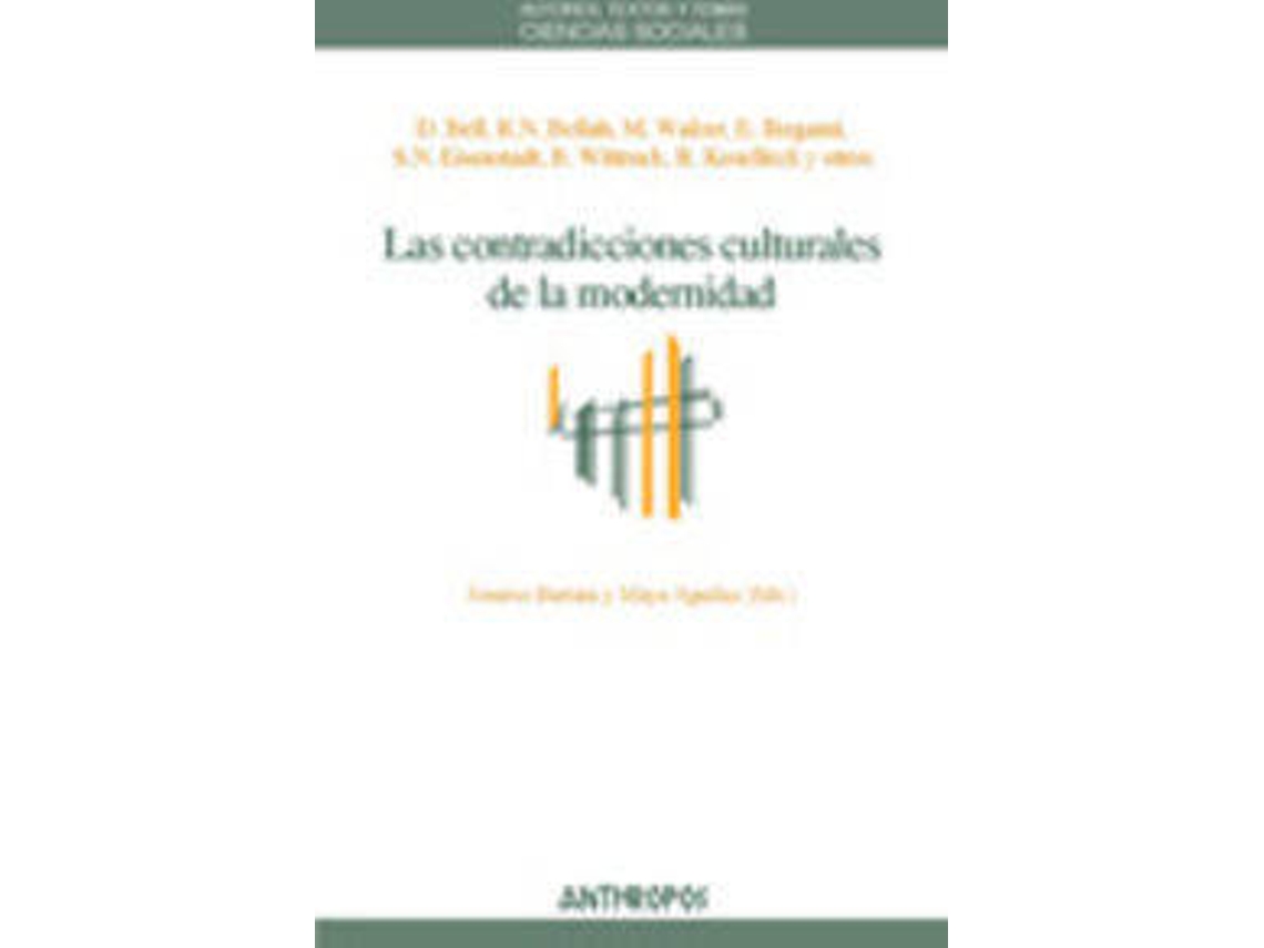 Libro Las Contradicciones Culturales De La Modernidad de Aguiluz Beriain (Español)