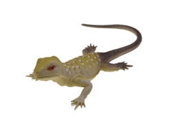 Juguete De Lagarto Realista Con Silbato Squeeze Sonido Divertido Broma Reptil Decompresión Gris