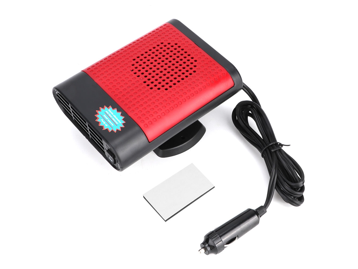 HYMNORA Ventilador Calefactor Aniónico 12V 150W para Coche Descongelador del Parabrisas