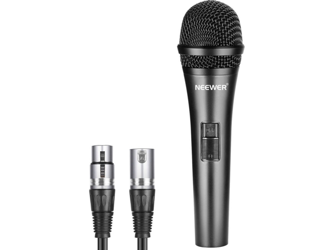 Micrófono Dinámico NEEWER Cardiod (Negro)