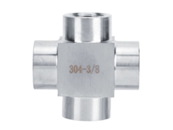 Conector En T De Acero Inoxidable 304, Adaptador De Tubería De 4 Vías Con Rosca Hembra G3/8.
