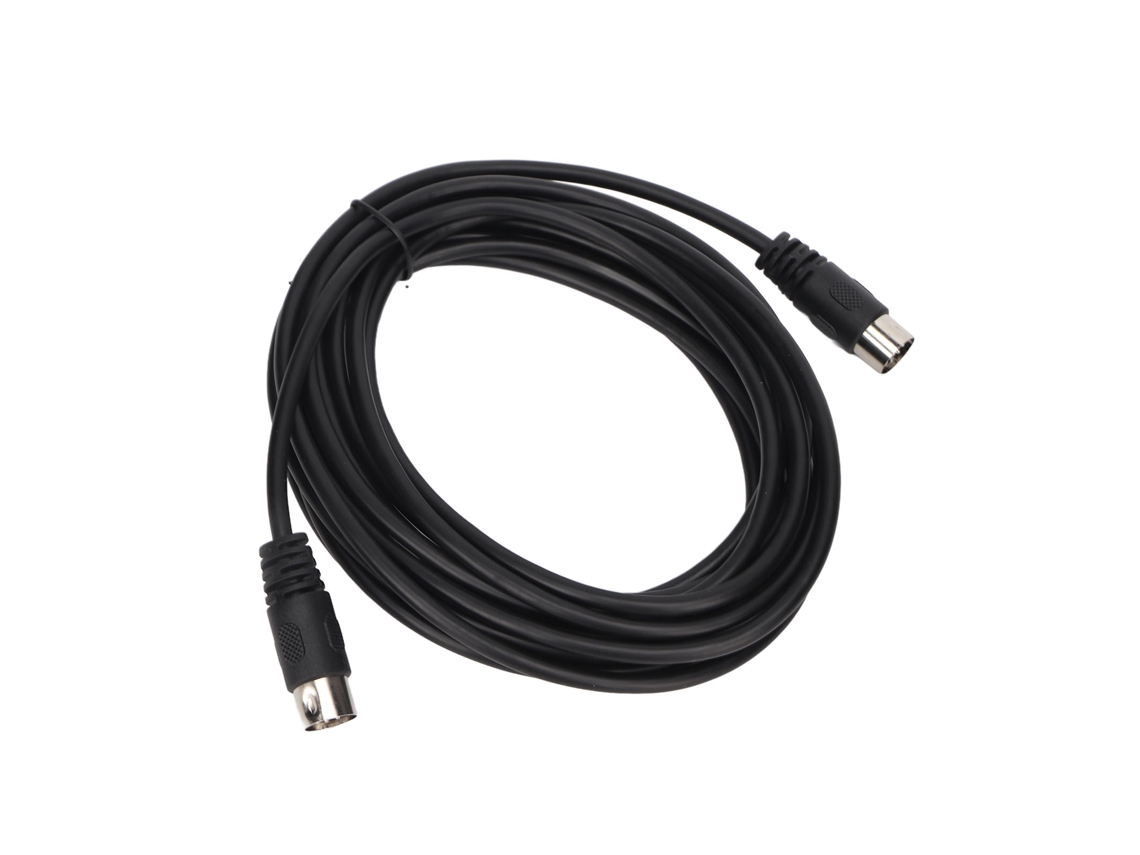 Cable Adaptador De Señal De Sonido De Macho A Macho Din 8pin De 16,4 Pies, Flexible Y De Alta Precisión