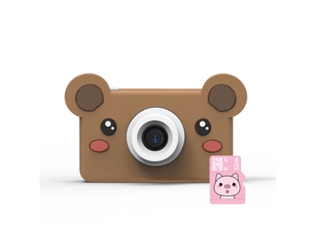Cámara de fotos digital para niños con tarjeta SD de 32 Gb