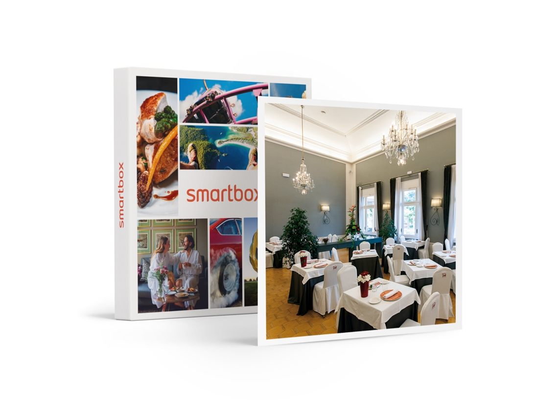 Caja Regalo Smartbox 1881 Hotel Balneario Vichy Catalan 3x1 Menú con Gastos de Envío y Bebida y Acceso al Spa para 2
