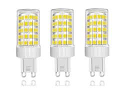 Paquete De 3 Bombillas Led G9 De 10 W, Equivalentes A 150 W, 1000 Lm, Luz Blanca Fría De 6000 K, No Regulables.