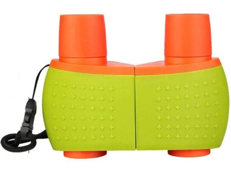 Prismáticos ENZONS para niños Regalos de cumpleaños impermeables compactos para adolescentes Juguetes para M-Yellow