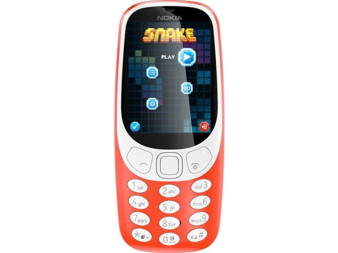 Teléfono móvil NOKIA 3310 (2.4'' - 2G - naranja)
