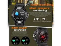 Reloj Inteligente Para Hombre 600mah Tasa De Oxígeno Bluetooth Llamada Pulsera Impermeable Agua Deportes Fitness Smartwatch Yuysan