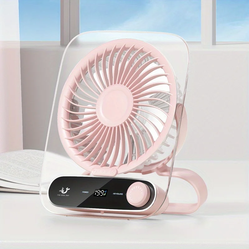 Nuevo ventilador MDUG con 100 velocidades variables y pantalla LED digital.