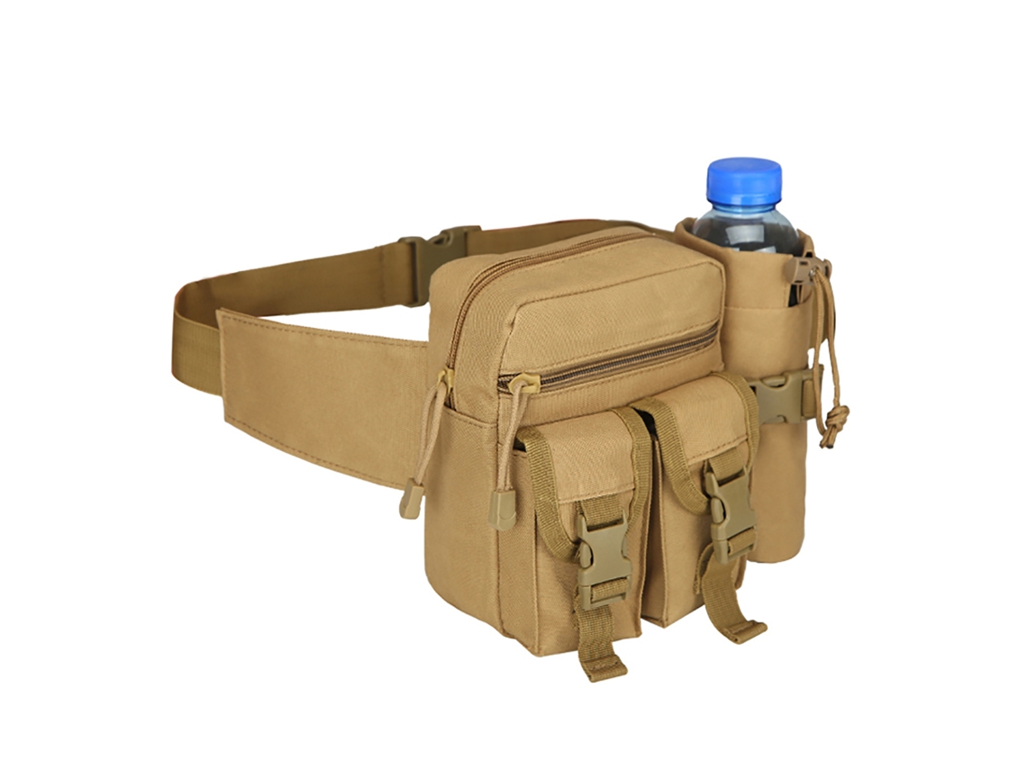 Riñonera impermeable unisex, gran capacidad, para exteriores.