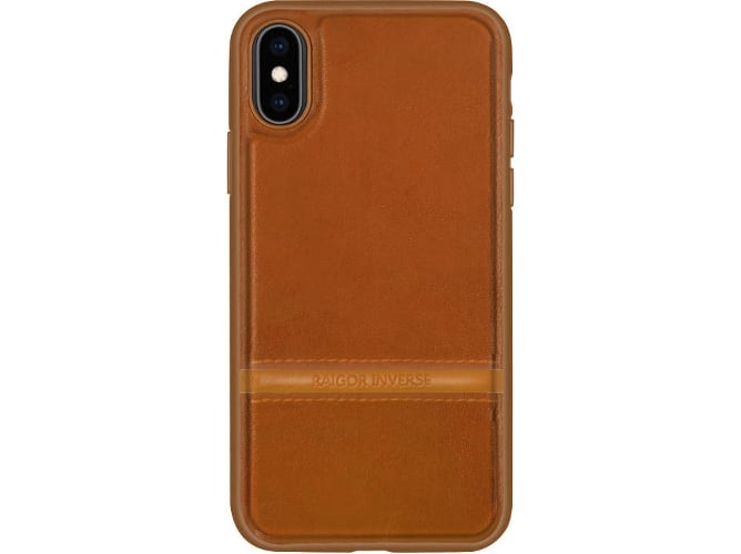 Funda iPhone XS Max WISETONY Donghong-9 Marrón