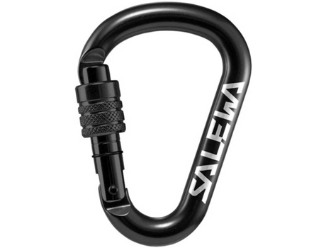 Mosquetón De Escalada SALEWA Hms Screw Gédio (Negro - 110 x 72 cm)