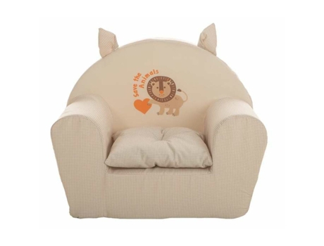 Sillón Infantil Jungle 44x34x53 cm Beige