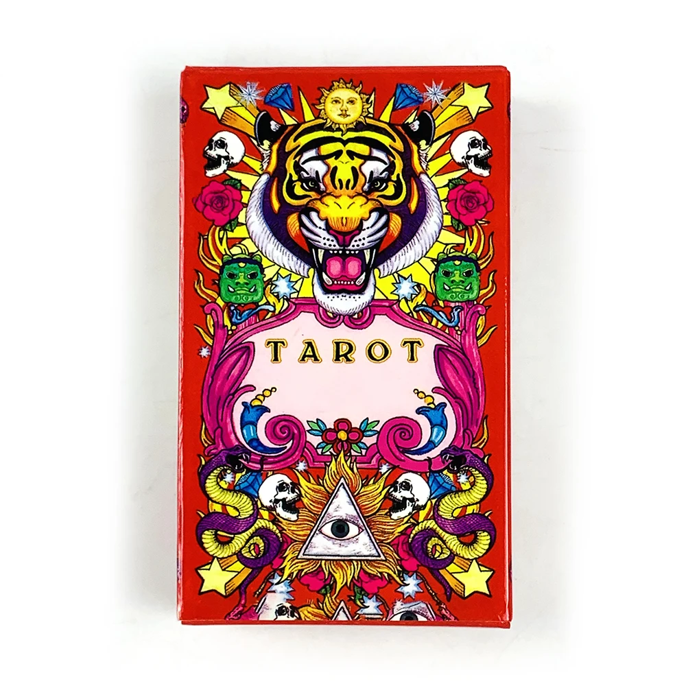 Tarot Aces - Baralho De 78 Cartas Em Estilo Chinês, Versão Em Inglês, Jogo De Adivinhação, Orientação Espiritual E Cartas Colecionáveis.