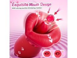 Estimulador De Clítoris Lengua Vibratoria, Silencioso, Impermeable Usb, Succión