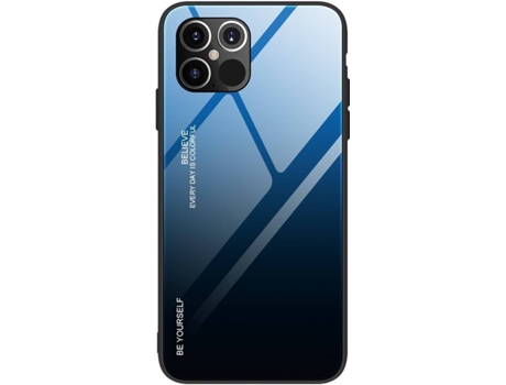 Protector de Pantalla iPhone 12 Pro Max LMOBILE Negro, Azul