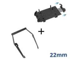 Soporte Para Teléfono De Motocicleta Para Honda Nc750d Nc700d 2014-2020, Soporte Gps, Metal Negro, 22 Mm