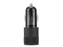 Cargador De Coche Quick Charge Qc3.0 2.4a Puertos Usb Duales De Metal De Carga Rápida