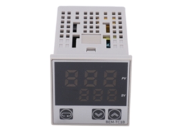Controlador digital de temperatura PID con alarma
