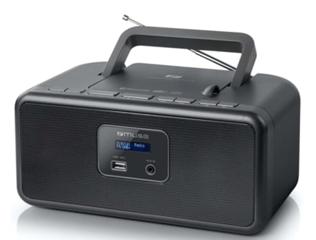 Radio Cd Portátil Negro M32Db