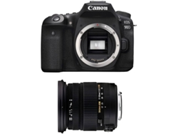 Kit Cámara Réflex CANON  EOS 90D + Sigma 17-50 F2,8 DC OS EX HSM