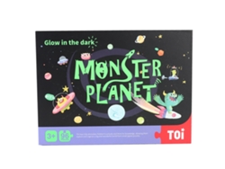 Ats-96 Piezas Rompecabezas De Luces Nocturnas Para Niños, Juguete Educatsivo Temático Planetario
